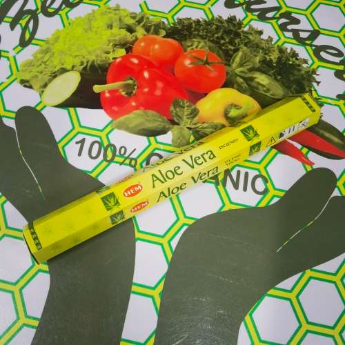 Incense HEM Aloe Vera Sticks - 20 per box